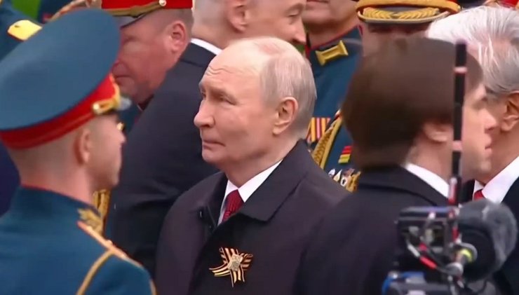 путин парад 9 мая