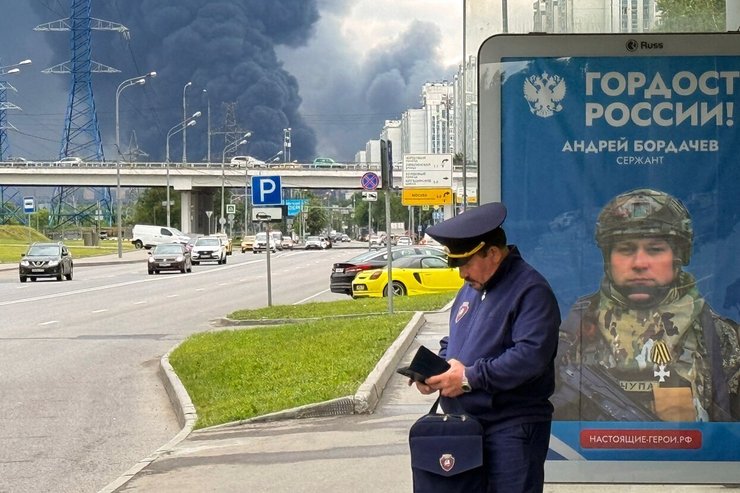 нпз капотня москва пожар