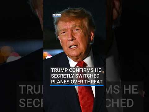 Трамп признался, что сменил самолеты тайно